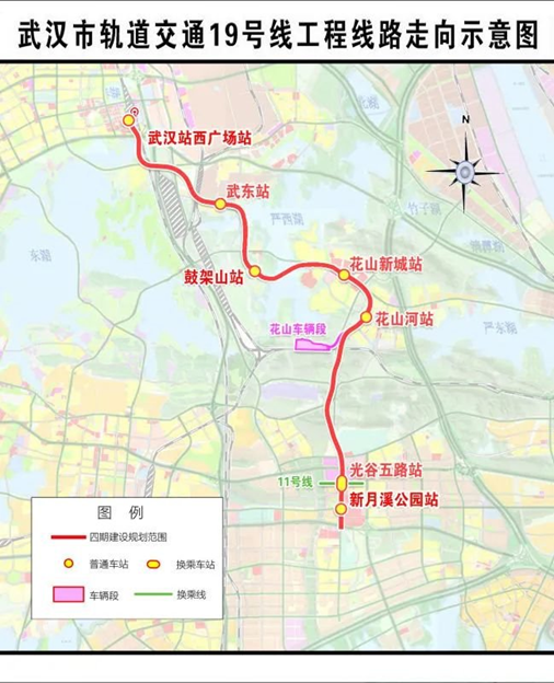 武汉地铁19号线最新线路图，城市发展的未来脉络与展望