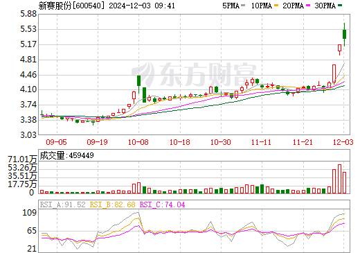 新赛股份最新动态全面解读