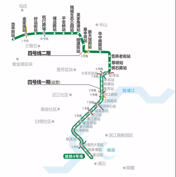 杭州地铁最新线路图全景解析